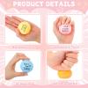 Wettarn 30 Pcs Motivational Stress Balls for Teens and Adults 1.97'' Colorful Foam Inspirational Quotes Stress Balls Hand Exercise Toys Employee Appreciation Gift for Anxiety Relieve(Candy Color) view 3