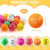 Wettarn 30 Pcs Motivational Stress Balls for Teens and Adults 1.97'' Colorful Foam Inspirational Quotes Stress Balls Hand Exercise Toys Employee Appreciation Gift for Anxiety Relieve (Fresh Color) view 2