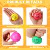 Wettarn 30 Pcs Motivational Stress Balls for Teens and Adults 1.97'' Colorful Foam Inspirational Quotes Stress Balls Hand Exercise Toys Employee Appreciation Gift for Anxiety Relieve (Fresh Color) view 3