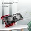 VXL-3s ESC Cooling Fan and Motor Dual Fan, Compatible with Traxxas Slash 44 VXL/Rustler 4X4 VXL/Stampede 4X4 VXL/Hoss 44 VXL/Velineon VXL 3s Cooling Fan, Red view 3