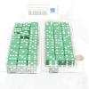 Blue Dice with White Pips Squared Corners 19mm (3/4in) Bulk Pack of 50 Wondertrail view 2