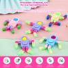 12 Pack Fidget Sensory Spinner Toys Transformable Chain Robot Fingertip ToyPinata Goodie Bag Stuffers Birthday Valentines Day Gifts for Kids,Treasure Box Classroom Prizes view 2