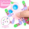 12 Pack Fidget Sensory Spinner Toys Transformable Chain Robot Fingertip ToyPinata Goodie Bag Stuffers Birthday Valentines Day Gifts for Kids,Treasure Box Classroom Prizes view 4