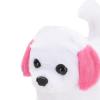DYNWAVE Electronic Interactive Plush Dog Early Education Toy with Make Sound Electronic Stuffed Animal Electric Plush Toy Dog for Festival Easter, Pink view 3