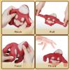 FSFHSJ Funny Red Monkey Toy, Squeeze Gorilla Toy, Stretchy and Squishy Monkey Toy ,Animal Figure Toys for Kids and Adults, Sensory Stress Relief Toy for Children and Adults view 3