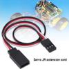 5Pcs 11.8in Remote Control Servo Extension Cord Cable Male to Female Servo Extension Wire Cable for RC JR Futaba RC Car or Airplanes view 2