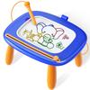 Seimome Toddlers Toys Ages 1-3, Magnetic Drawing Board, Doodle Board Pad Learning and Educational Toys for 18 Months Baby, 1-3 Yr Kids Birthday Gifts - Dark Blue view 1