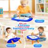 Seimome Toddlers Toys Ages 1-3, Magnetic Drawing Board, Doodle Board Pad Learning and Educational Toys for 18 Months Baby, 1-3 Yr Kids Birthday Gifts - Dark Blue view 2
