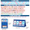 KIKIGOAL CVC Word Builder Desktop Pocket Chart Tent Cards Kit Phonics Games Flash Cards for Preschool Kindergarten Classroom Spelling Educational Toy for Kids Autism Special Education view 4