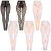 6 Pieces Doll Tights 12 Inch Handmade Doll Lace Stockings Female Long Sock Legging Casual Accessories for DIY Gifts(Large Hole Style) view 1