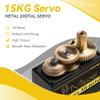 Miuzei MG996R 55g Metal Gear Torque Digital Servo Motor for RC Helicopter Car Boat Robot (6 Pack) view 4