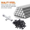 Hobbypark 100pcs Wheel M2.5 Lock Nuts with Wheel Wrench for 1/18 TRX4M Replacement Parts view 3