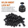 Hobbypark 100pcs Wheel M2.5 Lock Nuts with Wheel Wrench for 1/18 TRX4M Replacement Parts view 4