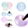 47 Inch Giant Water Bubble Ball, Inflatable Water-Filled Ball Soft Rubber Ball for Outdoor Beach Pool Garden Party Large (Purple) view 3