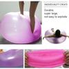 47 Inch Giant Water Bubble Ball, Inflatable Water-Filled Ball Soft Rubber Ball for Outdoor Beach Pool Garden Party Large (Purple) view 4