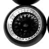 AAGAZA RC Wheel Rim Tires Rc Tires for Wltoys K969 K989 P929 1/28 Scale Buggy Hobby, Black/1524 view 3
