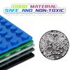 EKIND 4 PCS Classic 5" x 10" Building Baseplates, Compatible with Major Brands Toy Bricks, Encourage Logic & Creativity Through Play, Ideal STEM Activities for Children (Sand) view 3