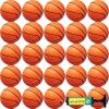 Oleitodh 40Pcs Mini Basketball Set, 6" Inch Small Basketballs with Pump for Over The Door Hoop Games, PVC Indoor Outdoor Play, Pool Beach Basketball, Party Favors, Adults Kids view 1