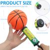 Oleitodh 40Pcs Mini Basketball Set, 6" Inch Small Basketballs with Pump for Over The Door Hoop Games, PVC Indoor Outdoor Play, Pool Beach Basketball, Party Favors, Adults Kids view 2