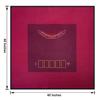 BALIKEN Square 40x40 Inches Texas Holdem Poker Mat and Blackjack Table Top Casino Felt, Portable Casino Mat (Red) view 4