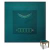 BALIKEN Square 40x40 Inches Texas Holdem Poker Mat and Blackjack Table Top Casino Felt Portable Casino Mat (Green) view 1