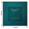 BALIKEN Square 40x40 Inches Texas Holdem Poker Mat and Blackjack Table Top Casino Felt Portable Casino Mat (Green) view 2
