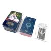 Jayiaine Tarot Cards for Beginner Game,Classic Set with Guide Future, Portable Game Professional Player for Holiday Family Party Playing Card Prophecy Tools,E view 1