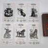 Jayiaine Tarot Cards for Beginner Game,Classic Set with Guide Future, Portable Game Professional Player for Holiday Family Party Playing Card Prophecy Tools,B view 3