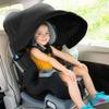 Baby Trend Cover Me 4-in-1 Infant Toddler Convertible Car Seat with Adjustable/Removable Canopy for Sun Protection & 2 Cup Holders, Black view 4