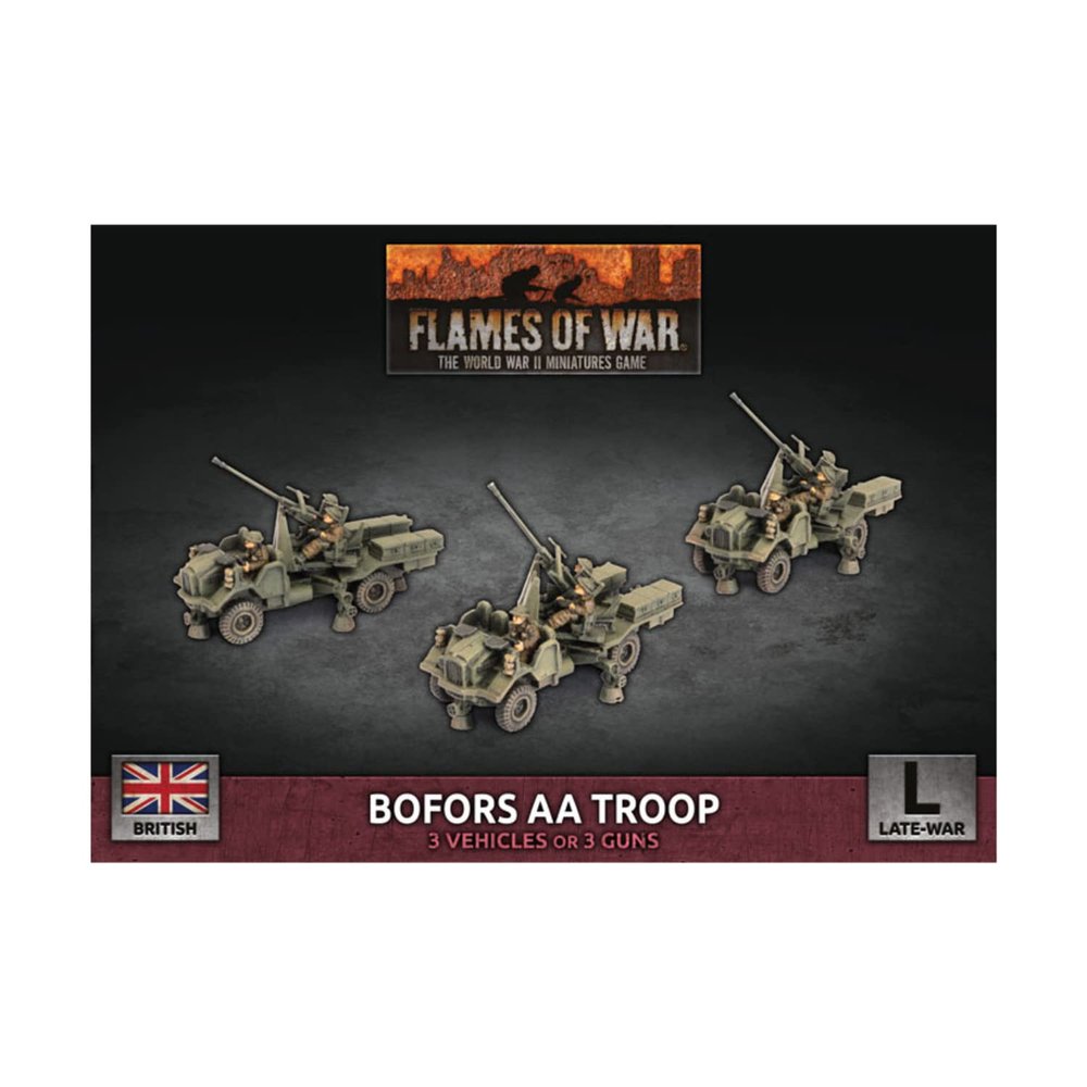 Flames of War Bofors AA Troop