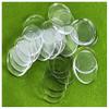 Acrylic Bases for Minis and Miniatures - Circular, Square, Oval, Rectangular, Hexagonal |Compatibles with most RPG's and Tabletop Games| (Clear - Circular #2 (25mm x ~2.70mm x 25 units)) view 3