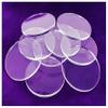 Acrylic Bases for Minis and Miniatures - Circular, Square, Oval, Rectangular, Hexagonal |Compatibles with most RPG's and Tabletop Games| (Clear - Circular #8 (50mm x ~2.70mm x 10 units)) view 1