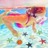 CCINEE 9PCS Big Diving Pool Starfish, Soft Rubber Sea Animals Sets Colorful Starfish Summer Swimming Dive Throw Set for Underwater Swimming for Pool Beach view 4