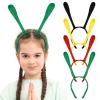 PRETYZOOM 4Pcs Bee Headbands Halloween Party Supplies Tentacle Headbands Antenna Hair Hoop for Girls Cosplay Party Photo Props view 1