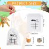 Sotiff 36 Set Tic Tac Toe Games Bulk for Kids Cat Party Favors Cat Tic Tac Toe with Bag Kitty Birthday Party Gifts Valentine Classroom Exchange Gifts Outdoor Indoor Activities Easter Basket Fillers view 2