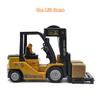 Leopmase Remote Control Forklift 11 Channel Rc Forklift Cranes Construction Toys, w/Boxes/Sound and Light Spray, Two Rechargeable Batteries, Kids Forklift Toy Christmas & Birthday Gifts view 3
