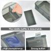 Card Case Holder Compatible with Baseball Football Sports Game, Trading Cards Storage Also for PM TCG/for MTG/for C.A.H/for Topps Display Collector Organizer(Box Only) Gray view 3
