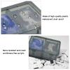 Card Case Holder Compatible with Baseball Football Sports Game, Trading Cards Storage Also for PM TCG/for MTG/for C.A.H/for Topps Display Collector Organizer(Box Only) Gray view 4