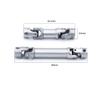Drive Shaft Stainless Steel Front Rear Center Shaft for TRX4M 1/18 RC Crawler 2pcs Metal RC Crawler car Upgrades Accessories (Silver) view 3