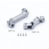 Drive Shaft Stainless Steel Front Rear Center Shaft for TRX4M 1/18 RC Crawler 2pcs Metal RC Crawler car Upgrades Accessories (Silver) view 4