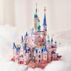 3D Metal Puzzle Fantasy Castle Model Kits with LED and Tools, DIY Assembly Architecture 3D Metal Model Kits to Build for Adults - 298 Pieces view 3