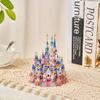 3D Metal Puzzle Fantasy Castle Model Kits with LED and Tools, DIY Assembly Architecture 3D Metal Model Kits to Build for Adults - 298 Pieces view 4