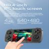 Retro Handheld Game Aluminum Alloy, Android 12 Built-in 128G TF Card 3172 Games,4 inch IPS Touch Screen with Game Front-end,RG405M Supports OTA Wireless Upgrade view 3