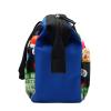 Yuanhe Bingo Dauber Tote Bag - Blue Bingo Pattern Handle Bag with Zipper and 6 Pockets view 3