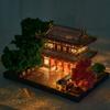 3D Metal Puzzle Sensoji Temple Model Kits with LED and Tools, DIY Assembly Architecture 3D Metal Model Kits to Build for Adults - 205 Piece view 2