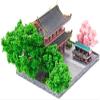 3D Metal Puzzle Sensoji Temple Model Kits with LED and Tools, DIY Assembly Architecture 3D Metal Model Kits to Build for Adults - 205 Piece view 3