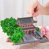 3D Metal Puzzle Sensoji Temple Model Kits with LED and Tools, DIY Assembly Architecture 3D Metal Model Kits to Build for Adults - 205 Piece view 4