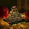 3D Metal Puzzle Osaka Castle Model Kits with LED and Tools, DIY Assembly Architecture 3D Metal Model Kits to Build for Adults - 180 Pieces view 2
