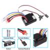 LAFEINA 60A Waterproof Brushed ESC Electric Speed Controller Replacement for 1/10 RC Truck Off-Road Car RC Boat view 3