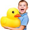 Leitee Yellow Jumbo Rubber Duck 13" Huge Large Giant Bath Rubber Duck Fun Gender Reveal Party Floating Pool Child Preschool Toddlers Bathtub Toy for Baby Shower Birthday Party Favors view 1